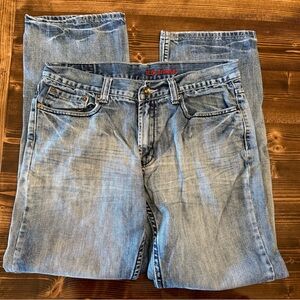 Urban Pipeline Light Blue Slim Straight Jeans Size 32x32